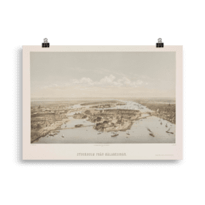Stockholm från mälarsidan 1872-73