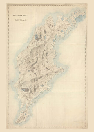 bra karta över gotland Gotland 1800 talet   Släktled