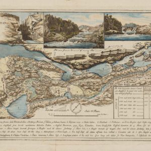 Historisk karta över Trollhättan