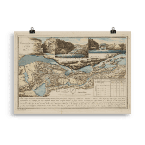 Trollhättan och dess kanal - 1800-tal