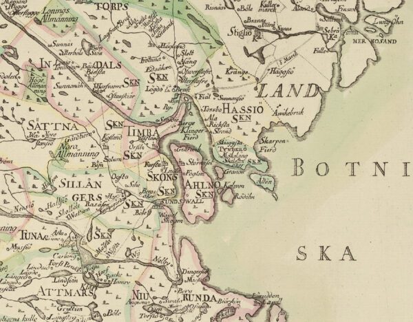 Ångermanland, Medelpad, Jämtland och Åsele lappmark 1771
