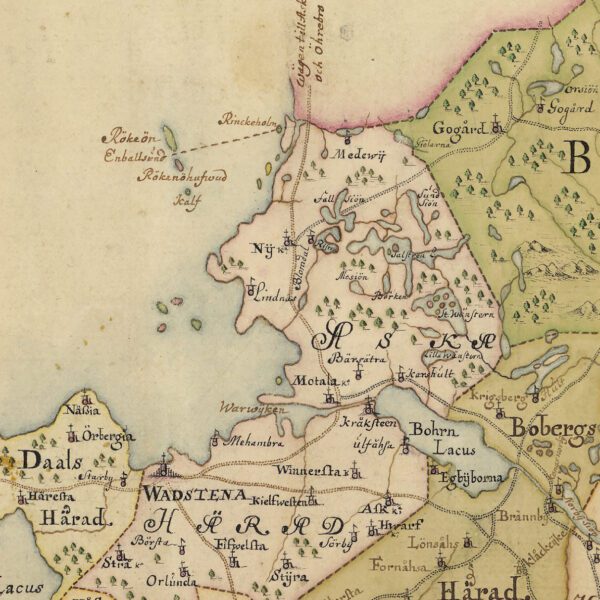 Östergötland sent 1600-tal