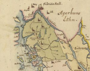 Generalkarta över Bohuslän 1600-tal