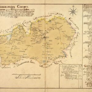 Historisk karta över Kronobergs län 1731