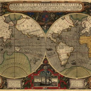 Världskarta 1577-1588