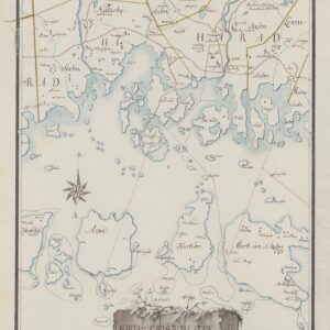 Historisk karta över Karlskrona 1681