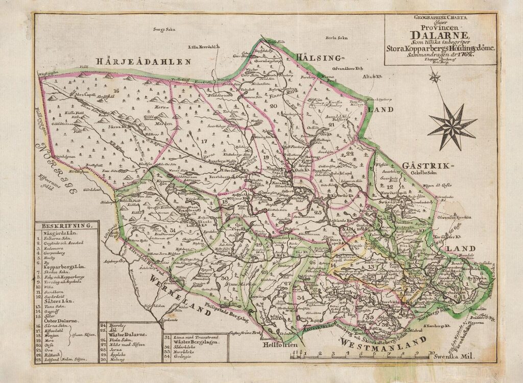Dalarna 1762 - Släktled