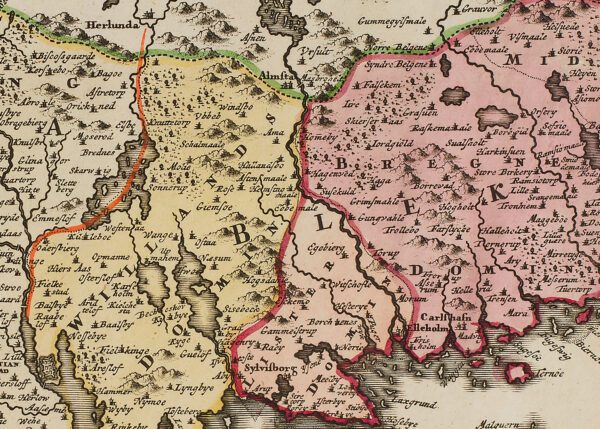 Skåne, Blekinge och Halland 1716