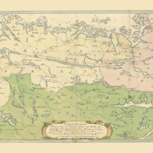 Historisk karta över Bohuslän och Dalsland