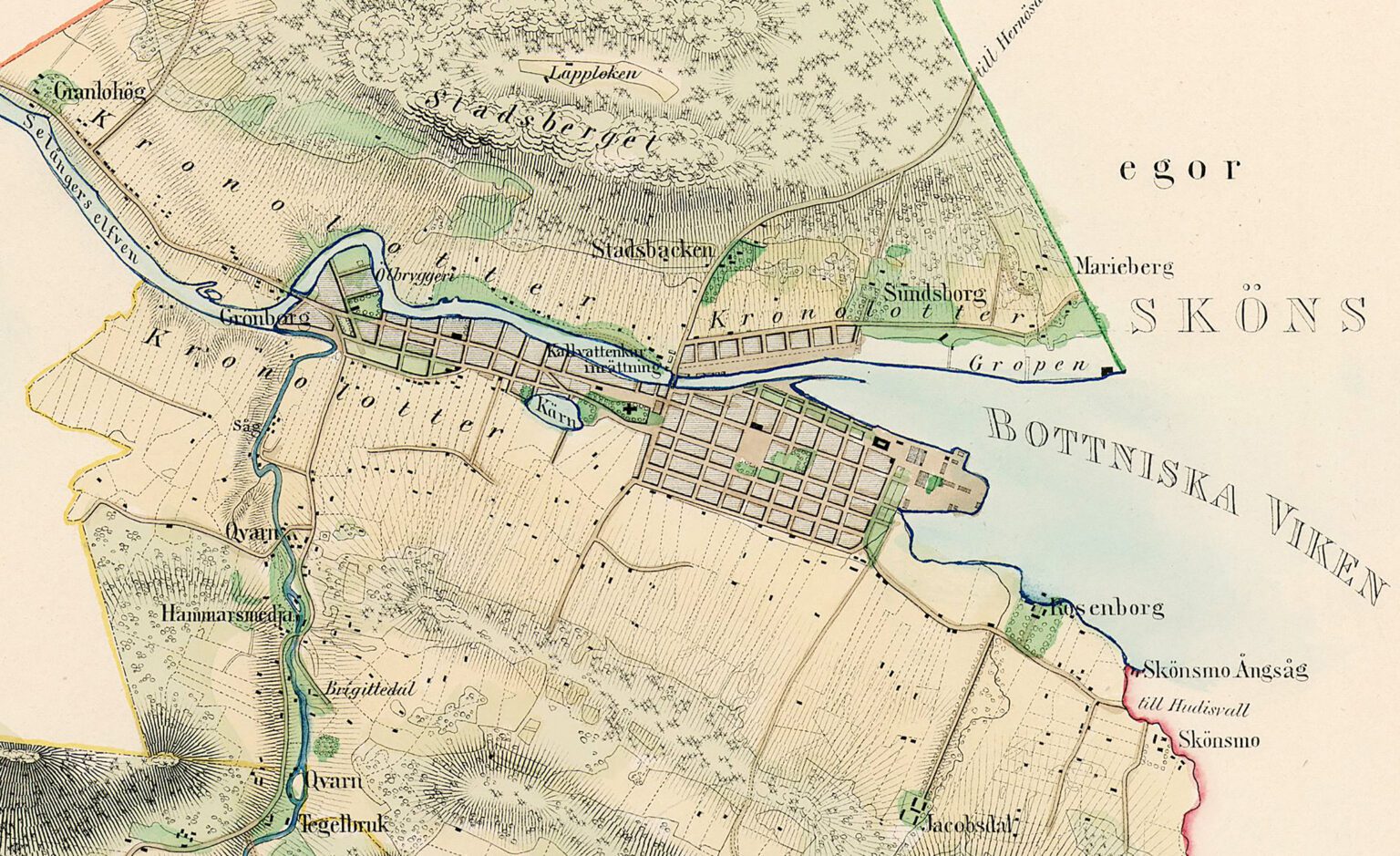 Sundsvall 1857 - Släktled