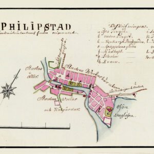Historisk karta över Filipstad