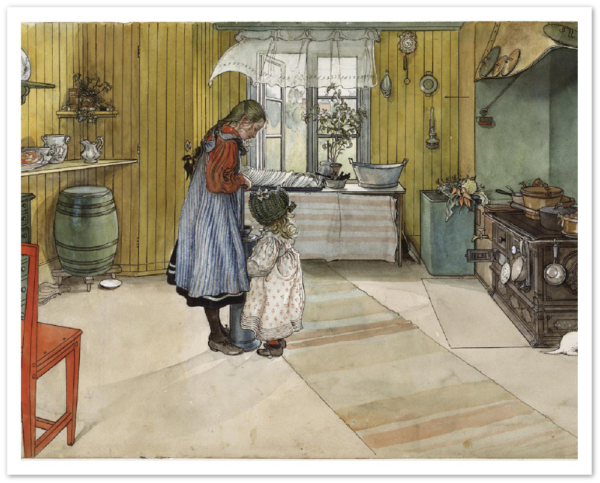 Köket - Carl Larsson